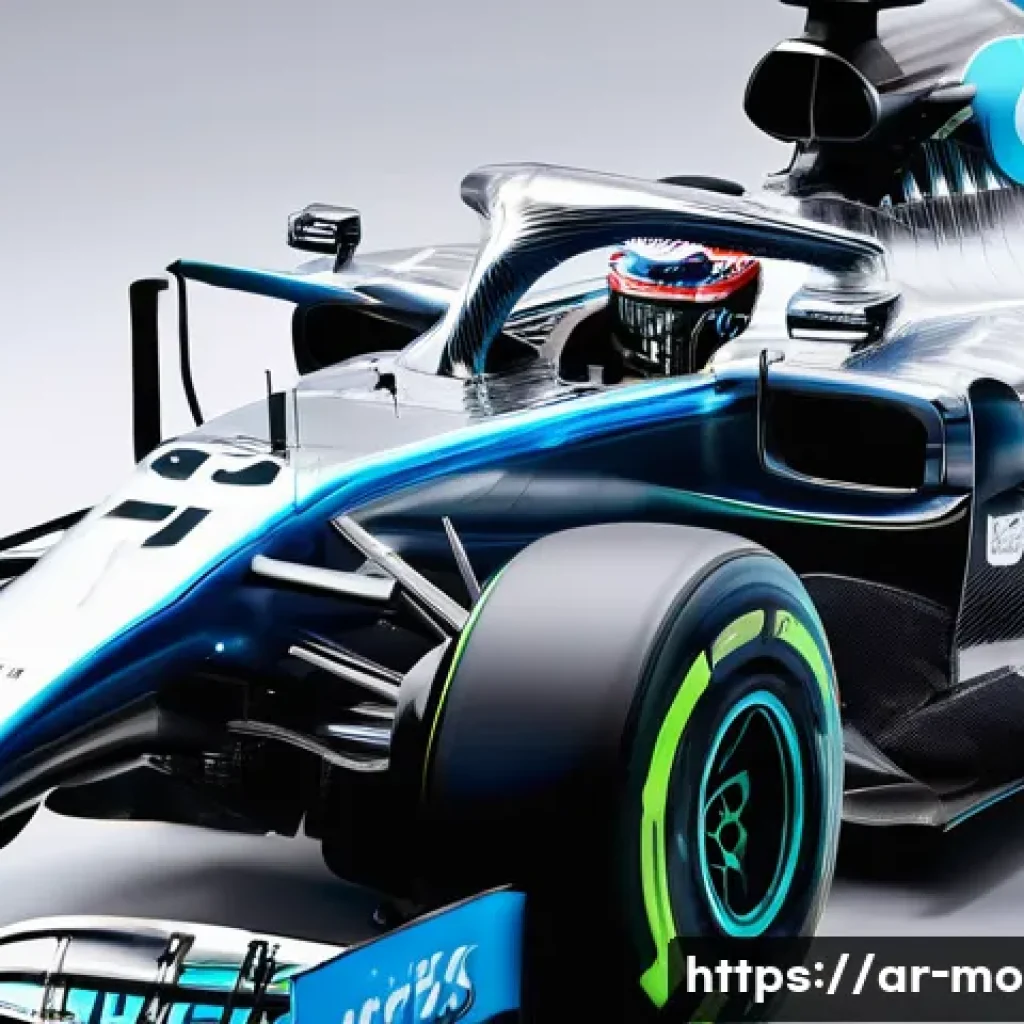 F1 머신의 냉각 시스템 설계 - A highly detailed close-up of a Formula 1 car&rsquo;s advanced engine cooling system, showcasing intricate...